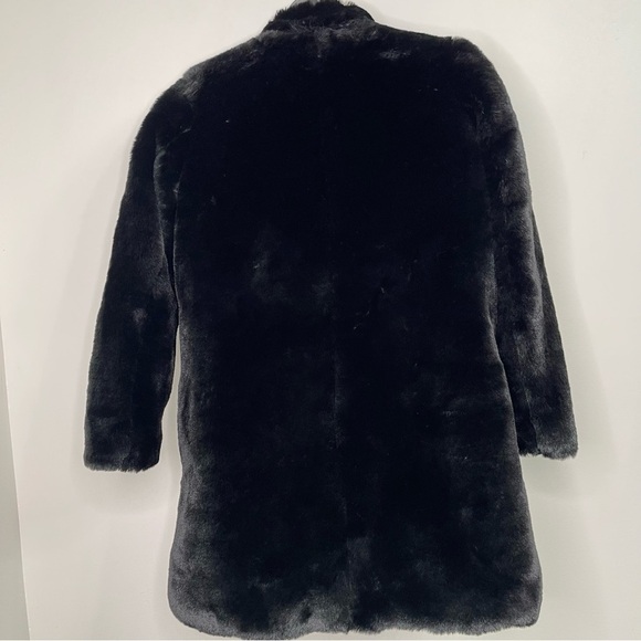 New York and Company Faux Fur Coat in size M - Picture 9 of 10